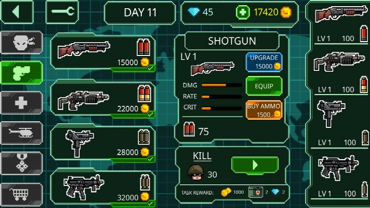 Metal Guns Fury: beat em up gameplay piloting a war tank against enemy forces.