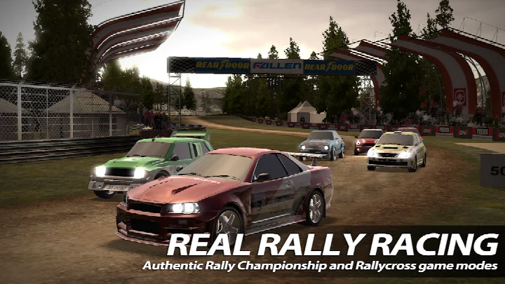 Rush Rally 2 snow-covered track with dynamic weather effects