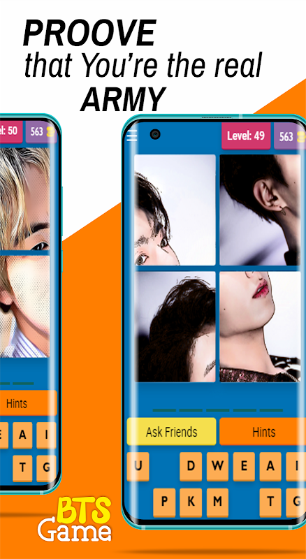 Daily tasks screen in BTS Game presenting unique challenges to keep players engaged.