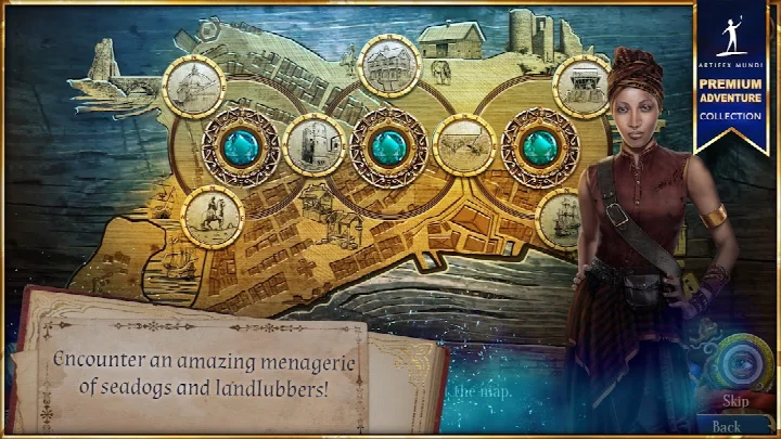 Uncharted Tides: Port Royal magic compass puzzle used to solve a seadog riddle
