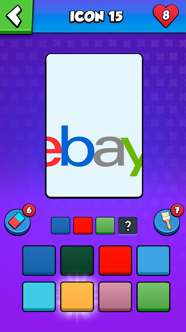 Wheel feature offering free lives to continue guessing brands