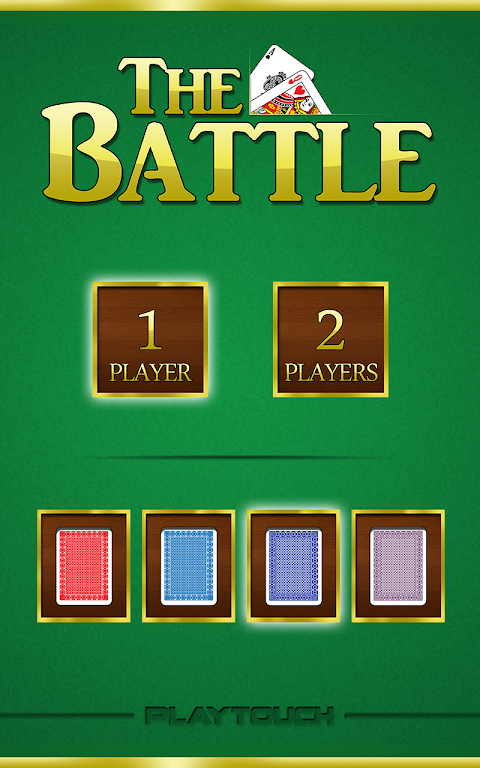 The Battle: game over screen with the winner announced.