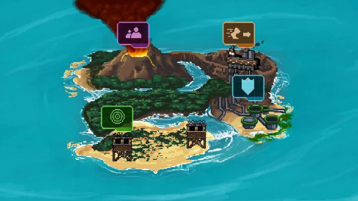 Hostage rescue mission in Metal Guns Fury: beat em up with civilians on the field.