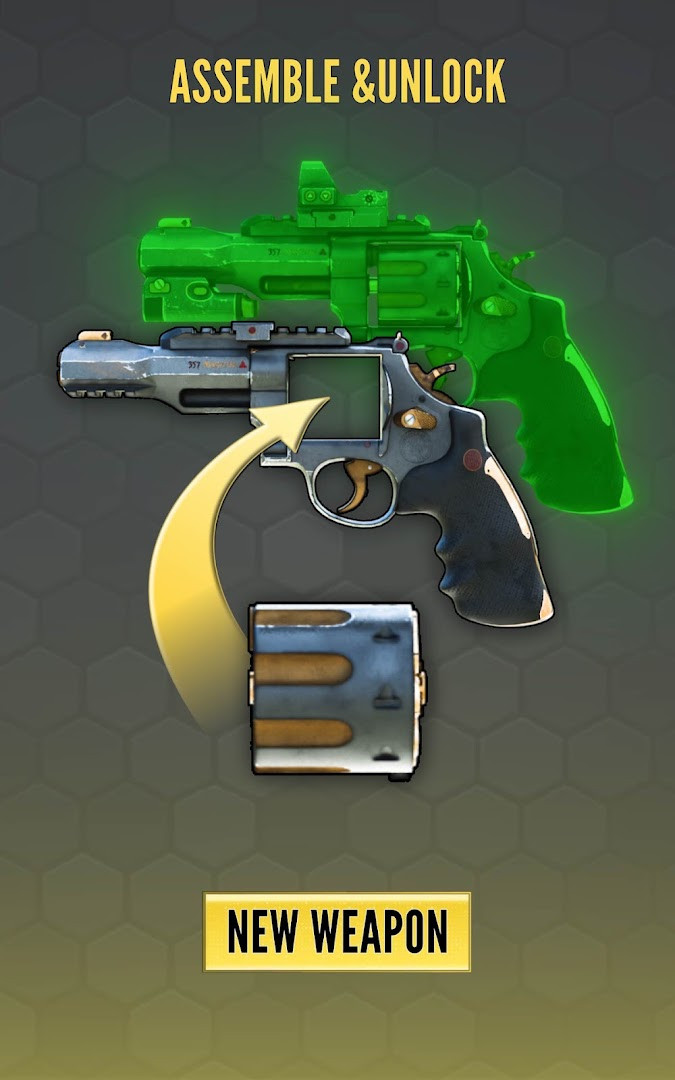 Extensive arsenal of cutting-edge weapons for covert operations