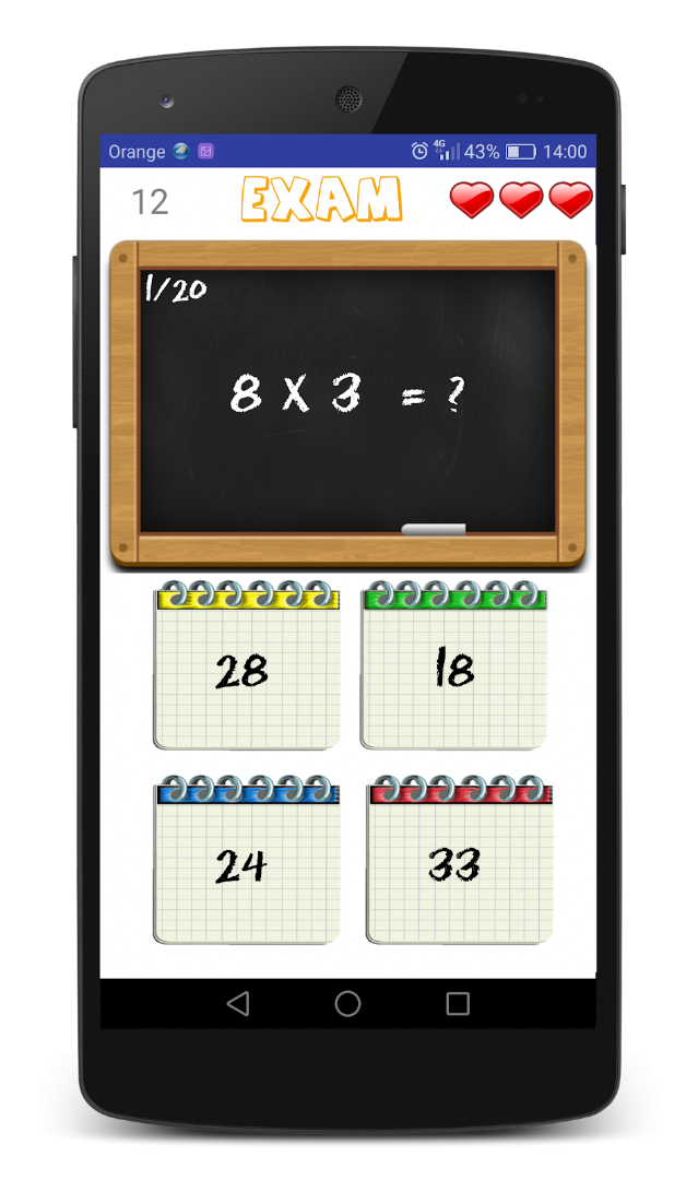 Addition mode in Mental Calculation