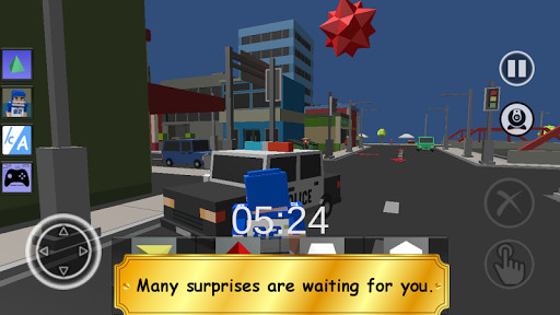 Collecting prisms while exploring uptown