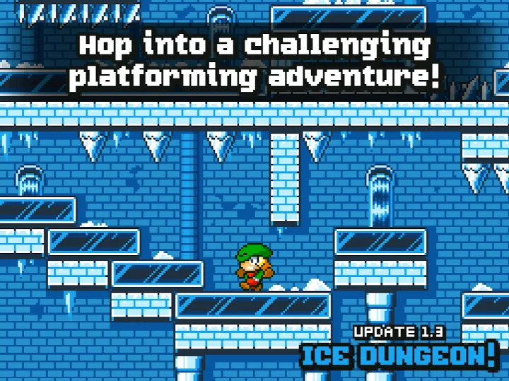 Super Dangerous Dungeons boss encounter inside a dungeon chamber.