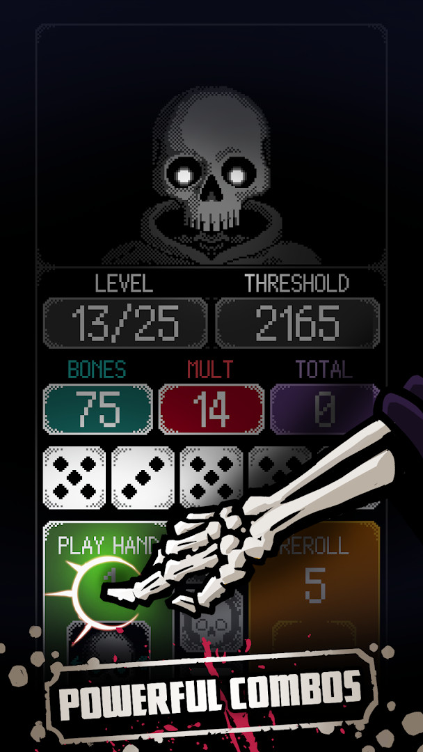 Dice of Kalma skull synergy combos activating during a turn