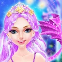 Mermaid Princess Fashion Doll Makeup Salon icon