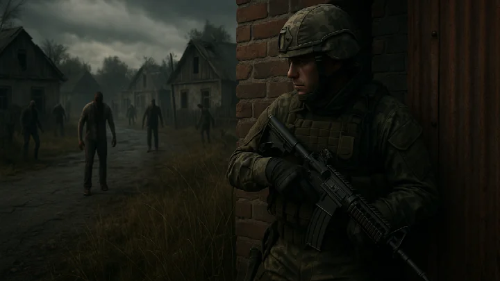 Zombie Shooter - Zombie Games screenshot of unlocking powerful sniper rifles and guns