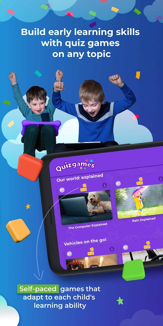 Adaptive preschool games for 3-year-olds teaching number sense