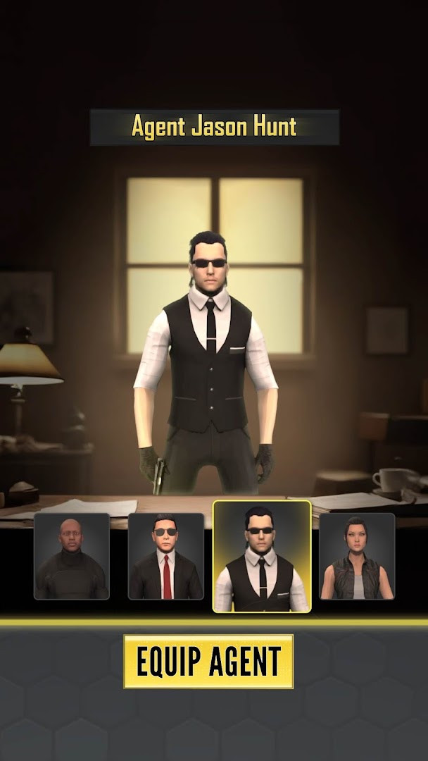 Challenging spy hunter mission requiring strategic headshot execution