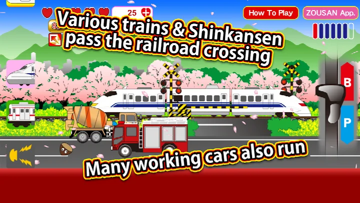 Various train icons at bottom left for transforming into Shinkansen or steam locomotive